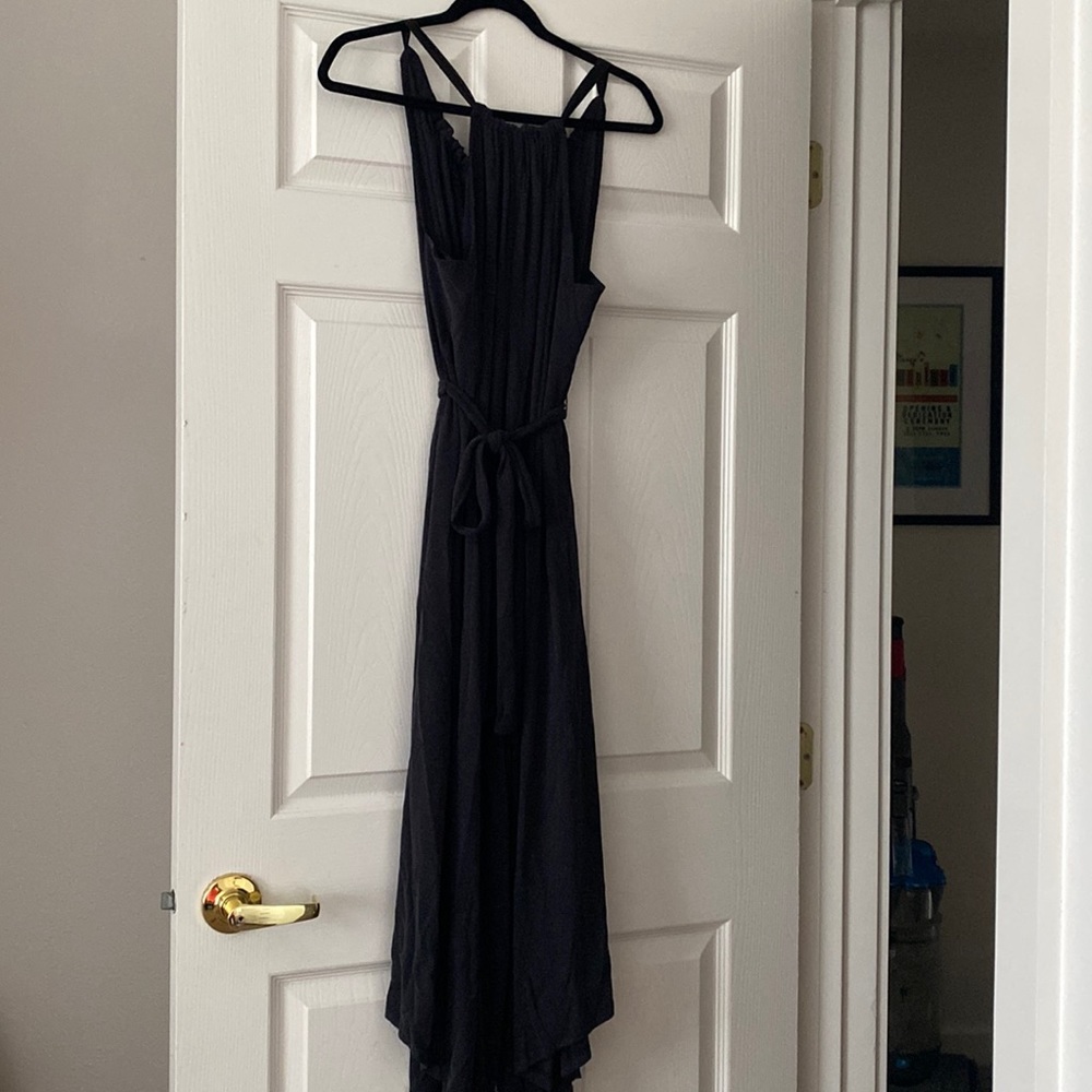 Anthropologie HD in Paris wide leg halter jumpsuit
